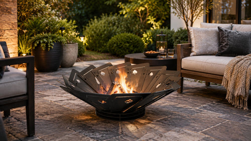 Ember House of Spades Fire Pit