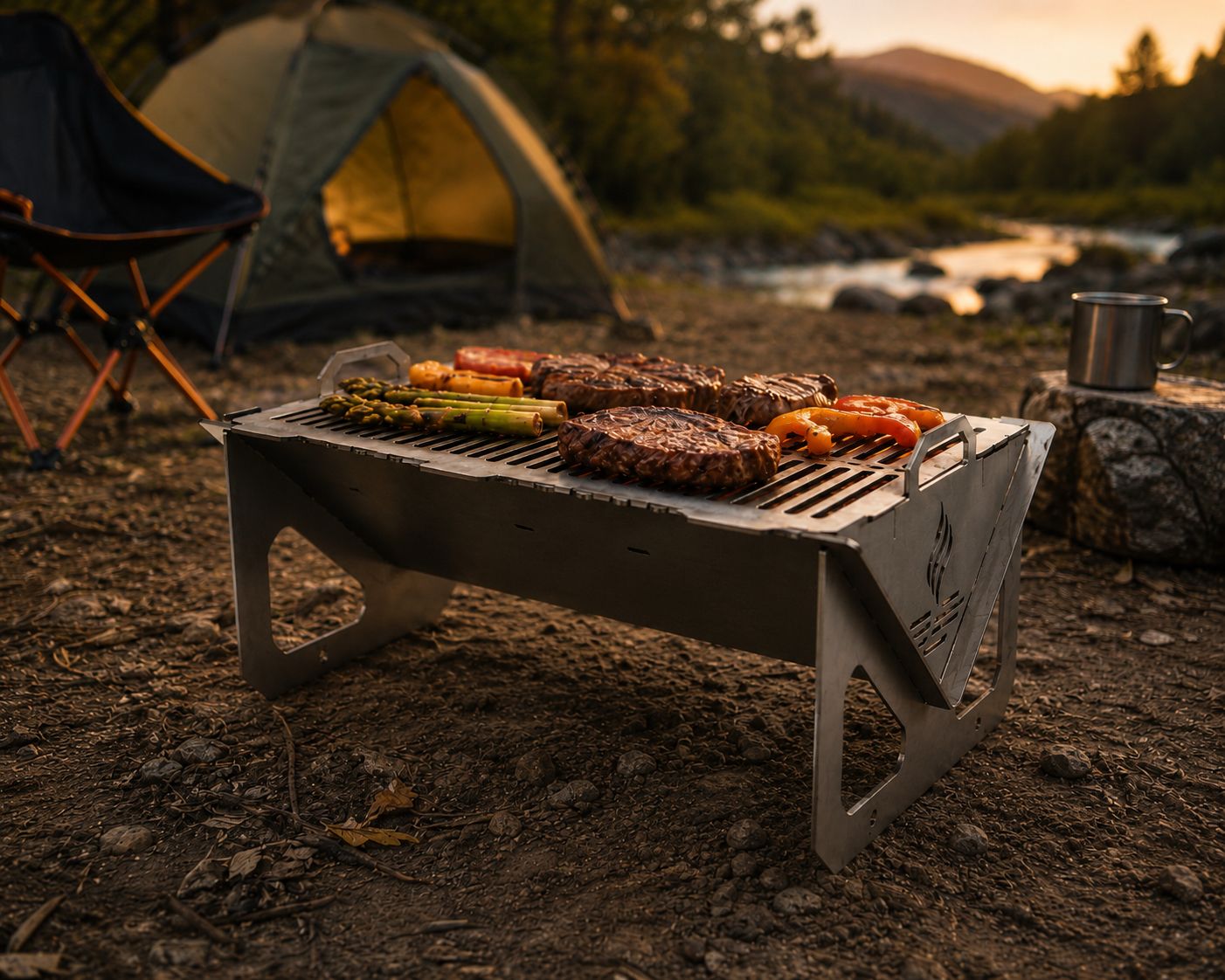 Ember Grill Portable Barbecue