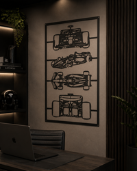 Apex F1 Schematic Wall Art