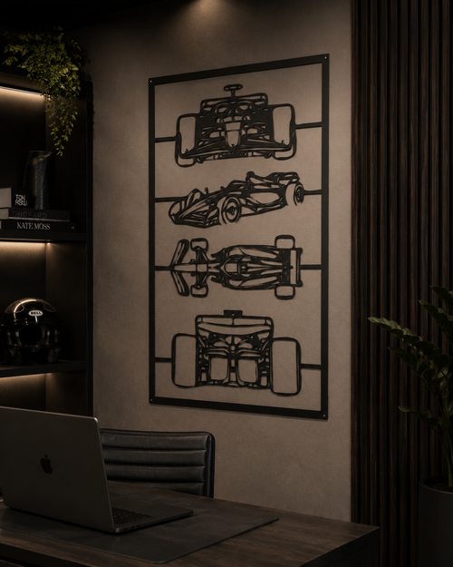 Apex F1 Schematic Wall Art