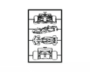 Apex F1 Schematic Wall Art