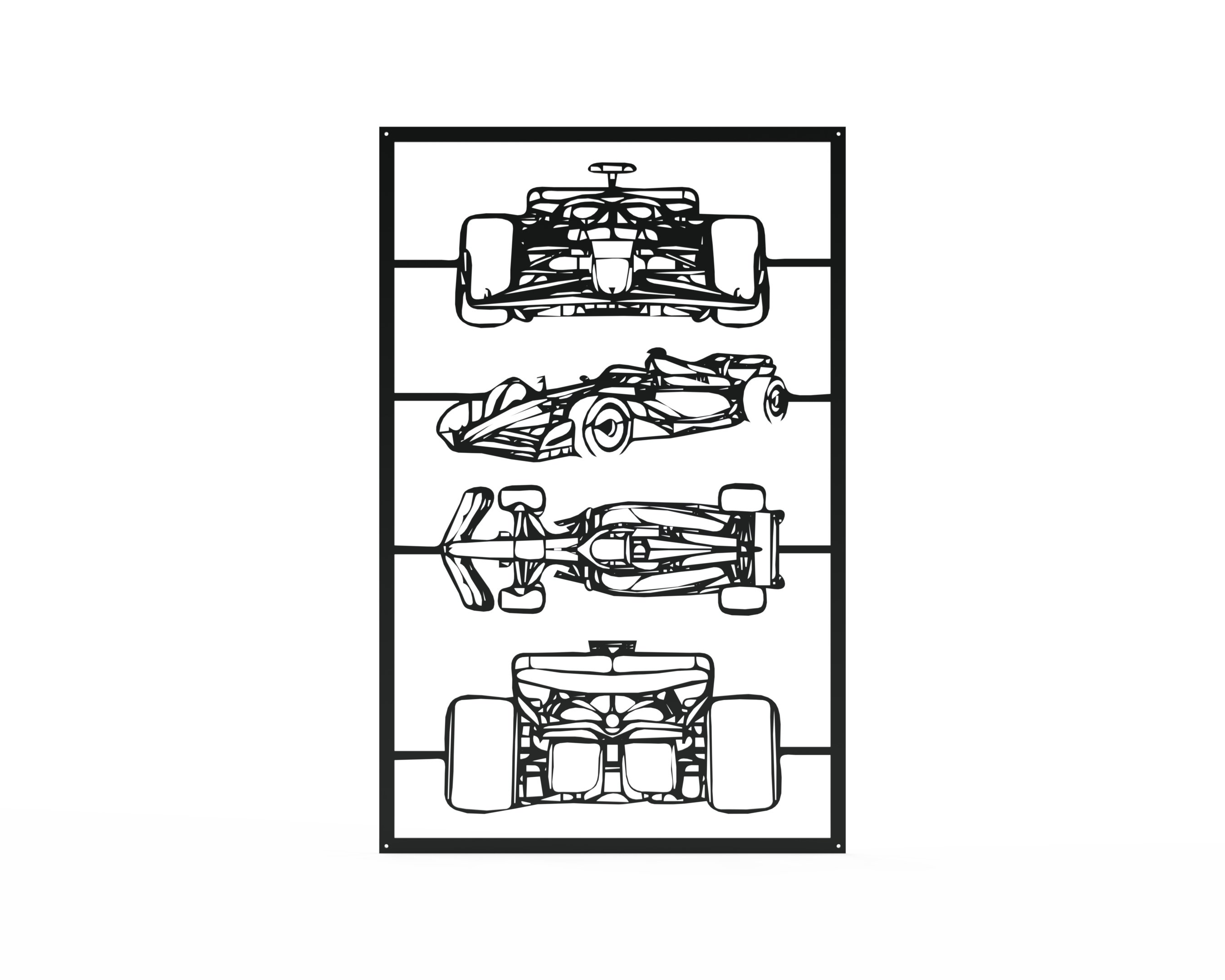 Apex F1 Schematic Wall Art