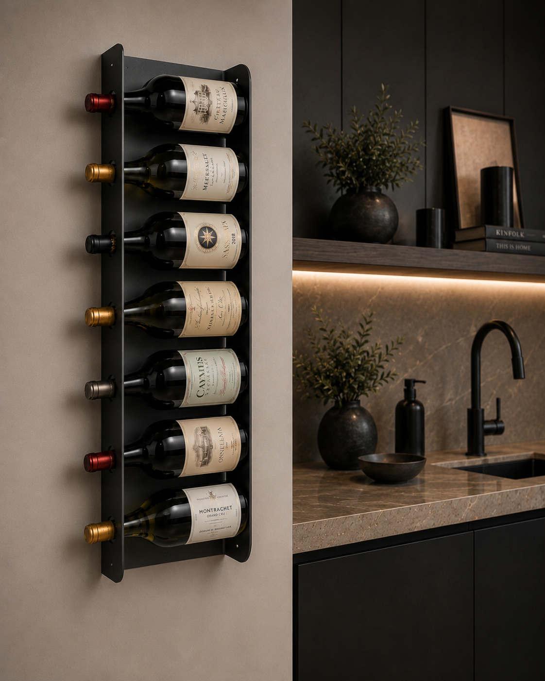 Obsidian Elevate Wine Rack