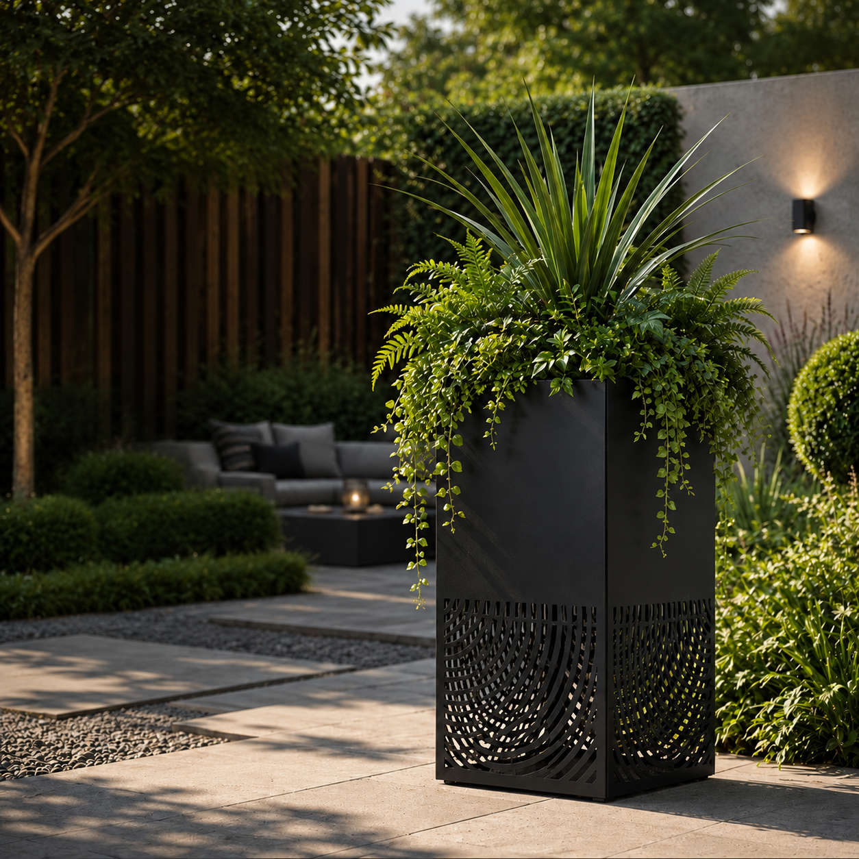 Obsidian Orbit Planter